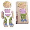 Beleduc Your Body - Girl 5- Layer Wooden Puzzle