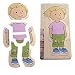 Hape Beleduc Your Body - Girl 5 - Layer Wooden Puzzle
