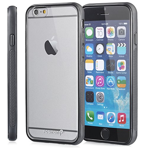 Fosmon HYBO-LATCH Hybrid Bumper Case Cover with Built In Screen Protector for Apple iPhone 6/6s (4.7
