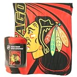 Chicago Blackhawks Lightweight Fleece Blanket (Measures 50" x 60")