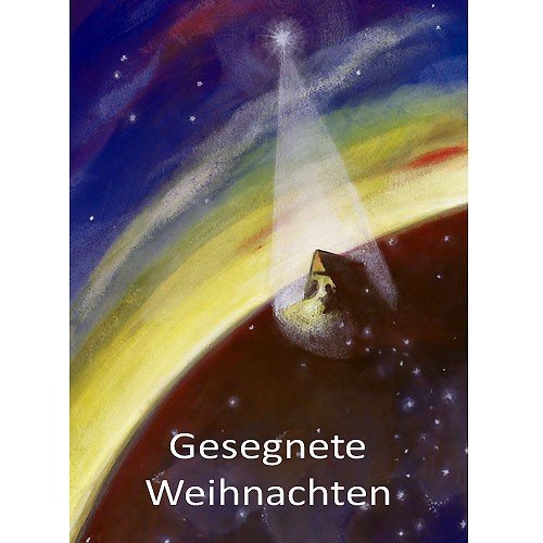 Weihnachtskarten A6 mit Text: