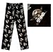 Aerosmith Black lounge pants 'Aerospace' logo pajama bottoms Image