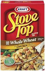 Stove Top Stuffing Mix, Chicken with Whole Wheat, 5-Ounce Units (Pack of 12)