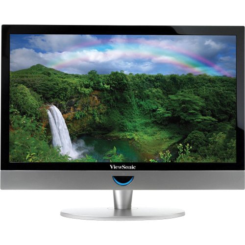 ViewSonic VT1900LED 19-Inch 1366x768 LED LCD HDTV with Versatile Input Connectivity, Black