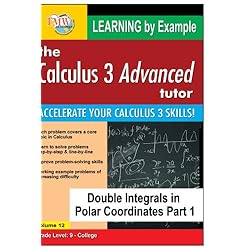 Calculus 3 Advanced Tutor: Double Integrals in Polar Coordinates Part 1