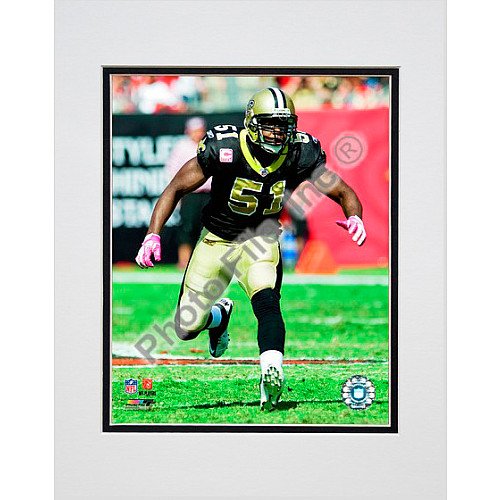 Photo File New Orleans Saints Jonathan Vilma Matted Photo