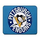 Pittsburgh Penguins Rectangular Mouse Pad - 9.25 x 7.75 Mouse Mat - Deluxe Mousepad