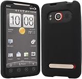 Black Gel Skin Case for HTC EVO 4G Sprint
