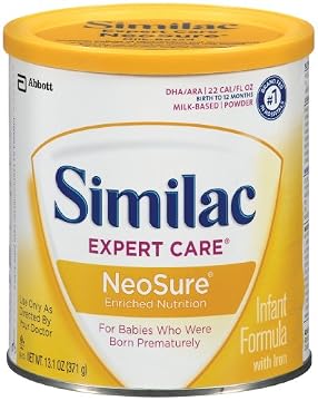 Similac NeoSure Infant Formula Powder with Iron, 13.1-Ounces (Pack of 6) Similac NeoSure Infant Formula Powder with Iron, 13.1-Ounces (Pack of 6)