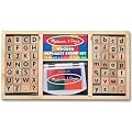 Melissa & Doug - Set de tampons de l'alphabet (Import Grande Bretagne)