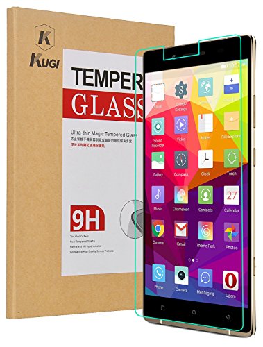 BLU Pure XL Screen protector, KuGi ® Ultra-thin 9H Hardness High Quality HD clear Premium Tempered Glass Screen Protector for BLU Pure XL smartphone (For BLU Pure XL, 1 pcs)