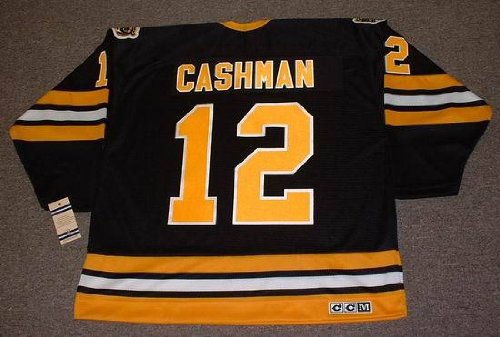 Buy WAYNE CASHMAN Boston Bruins 1978 CCM Vintage Throwback Away Hockey Jersey