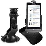 mumbi KFZ Halterung Sony Xperia S Autohalterung - VibrationsFREI / 90� QUERBetrieb m�glich + mumbi Anti Rutsch Mattevon "mumbi�"