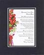 Touching and Heartfelt Poem for Parents - Because I Love You, Mom and Dad Poem on 11 x 14 inches Double Beveled Matting