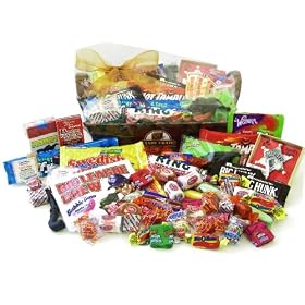 Big Boys Basket of Nostalgic Treats