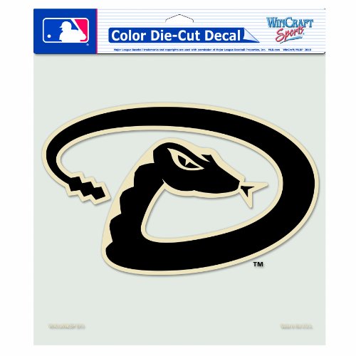 MLB Arizona Diamondbacks 8-by-8 Inch Diecut Colored Decal