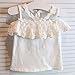 FEITONG Kids Girls' Clothing Set Plaid Strapless Sling Lace Shirt Top + Pant