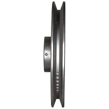 Martin FHP Sheave BS, 3L/4L or A Belt Section, 2 Grooves, Class 30 Gray Cast Iron