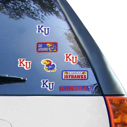 Kansas Jayhawks Team Vinyl Stickers