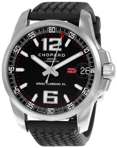 Chopard Men's 168997-3001 GRAN TOURISMO Black Dial Watch