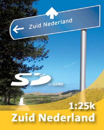Satmap  Karte 1:25000 Niederlande S&uuml;d f&uuml;r GPS Satellitennavigationsystem Active 10 Preisvergleich