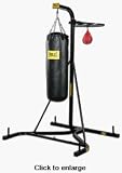 Everlast Heavy Bag and Speed Bag Stand w/ Bags and Access