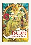 Fox-Land Jamaica Rum 28x42 Giclee on Canvas