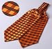 SetSense Men's Plaid Jacquard Woven Self Cravat Tie Ascot