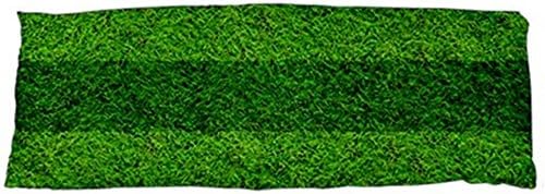 Unique and Rare Soccer Football Green Grass Field Body Pillow Case (Dakimura)