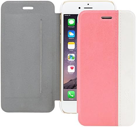 iPhone 6 Case, WOWCASE Cover-Mate Plus UV Case (White / Pink)