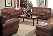 Monterey Leather Sofa and Love Seat By Coaster Furniture