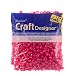 Pony Beads, Neon Pink, 6 x 9mm, 720pc Pkg
