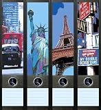 Produkt-Bild: File Art - Design Etiketten - Motiv City - breit