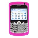 Durable Silicone Skin Soft Case Hot Pink for Blackberry 8300 8310 8320 8330 Curve