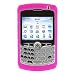 Durable Silicone Skin Soft Case Hot Pink for Blackberry 8300 8310 8320 8330 Curve