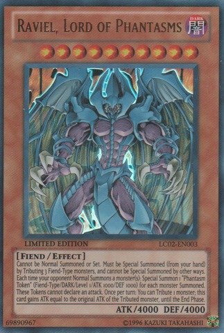 Yu-Gi-Oh! - Raviel, Lord of Phantasms (LC02-EN003) - Legendary Collection 2 - Limited Edition - Ultra Rare On Sale
