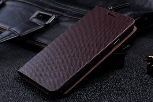 LiViCAT(TM) Genuine Cow Leather Wallet ID Holder case cover for SmartPhone (Samsung Galaxy Note 3, Brown)