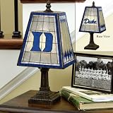 Duke Blue Devils Memory Company Art Glass Table Lamp NCAA College Athletics Fan Shop Sports Team Merchandise