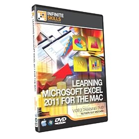 Learning Microsoft Excel 2011 For Mac - Training DVD