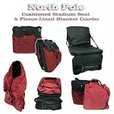 Stadium Seat & Blanket Combo - Red