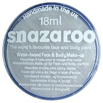 Snazaroo - 18 ml Metallic Silver Face Paint