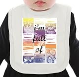 I'm Full Of ネクタイを有する有機ビブ Medium