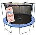 Upper Bounce Trampoline Enclosure Safety Net with Sleeves on top Fits For 14-Feet Round Frame Using 3 Arches (Poles Sold Separately)