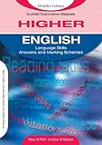 Language skills for Higher English : answers and marking schemes