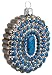 Ornaments To Remember Cluster Work Pendant Hand-Blown Glass Ornament