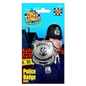 Metal Police Badge