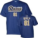 Torry Holt Reebok Name and Number St. Louis Rams T-Shirt