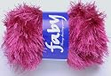 Fuschia Fun Fur Eyelash Knitting Yarn
