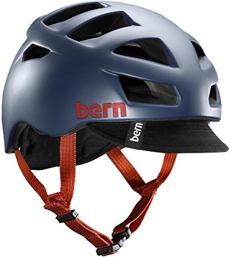 Bern Unlimited Allston Helmet with Red Flip Visor