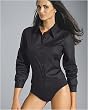 Shape fx Blouse-style bodysuit|